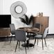 Стул бархатный MEBEL ELITE FORIS Velvet Серый