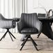 Стул поворотный MEBEL ELITE MUMBAI 2 Velvet Серый