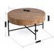 Журнальный столик MEBEL ELITE BELIEF 80x80 Дуб