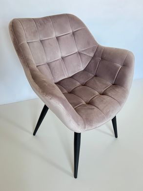 Кресло ELEGANTE Velvet Intarsio Античная Роза фотография