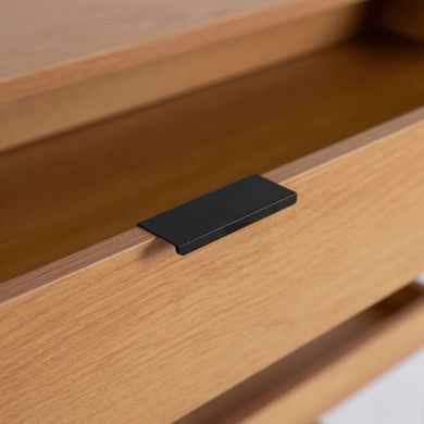 Консоль MEBEL ELITE RUBY 110 дуб фотографія