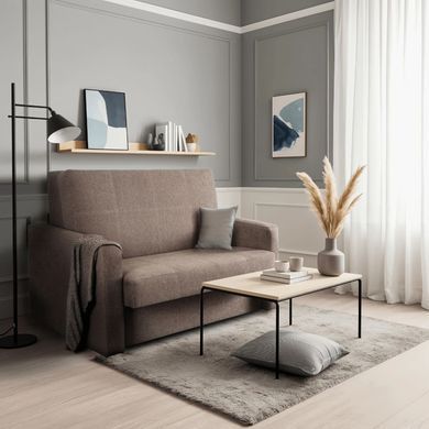 Кресло раскладное MEBEL ELITE MILAN 2, 135 см MEBEL ELITE Бежевый/ткань фотография