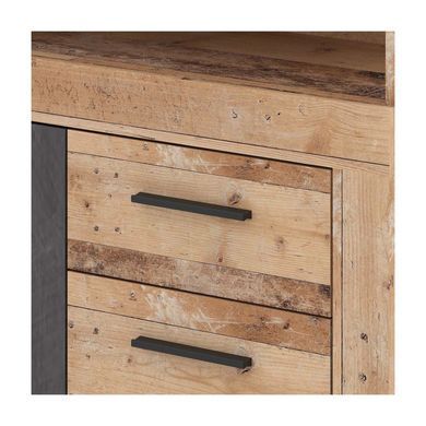 Комод MEBEL ELITE BLAGO MIDI A 120 необработанный дуб фотография