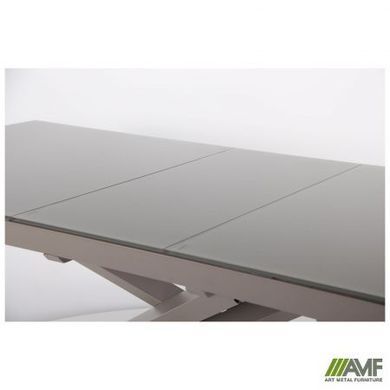 Стіл розкладний Gerald beige AMF 160(200)X90 glass Quartz beige фотографія