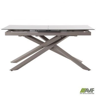 Стіл розкладний Gerald beige AMF 160(200)X90 glass Quartz beige фотографія