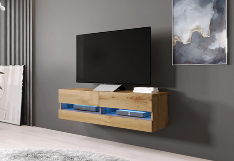 ТВ Тумба VIGO RTV Cama 140 New Дуб Вотан фотографія