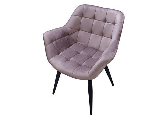 Кресло ELEGANTE Velvet Intarsio Античная Роза фотография