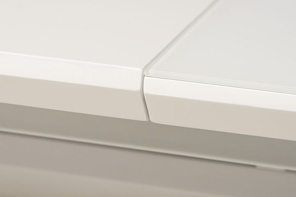 Стол раскладной TML-500 VETRO 140/180x80 Белый Матовый фотография