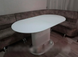 Стіл розкладний TMM-56 VETRO 140x80 Білий Матовий
