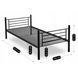 Двухъярусная кровать 90x200 см MEBEL ELITE RODEZ черный