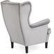 Кресло мягкое бархатное MEBEL ELITE KLARIS 2 Velvet Серый