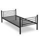 Двухъярусная кровать 90x200 см MEBEL ELITE RODEZ черный