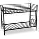 Двухъярусная кровать 90x200 см MEBEL ELITE RODEZ черный