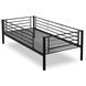 Двухъярусная кровать 90x200 см MEBEL ELITE RODEZ черный