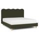 Кровать двуспальная MEBEL ELITE IZMIR 160x200 см Зеленый