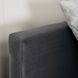 Кровать бархатная MEBEL ELITE JONAS Velvet 90x200 Сеерий
