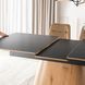 Стіл розкладний MEBEL ELITE LIZBONA 160(200)х90 см Чорний/Дуб