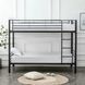 Двухъярусная кровать 90x200 см MEBEL ELITE RODEZ черный