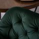 Стілець оксамитовий MEBEL ELITE VIKI Velvet зелений