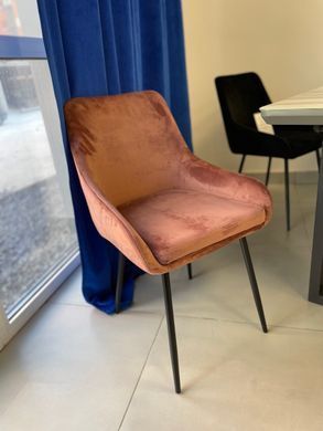 Крісло ALBI Velvet Signal Антична Троянда фотографія