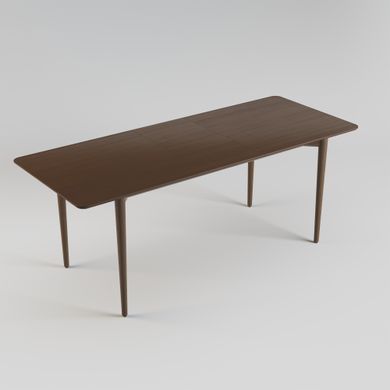 Раскладной стол Silva Lovko 160+40 x 80 темный орех фотография