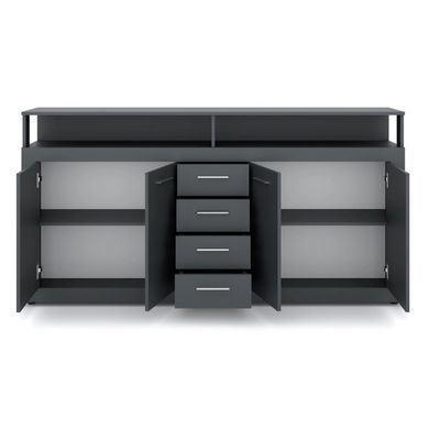 Комод MEBEL ELITE BLAGO 190 антрацит фотография