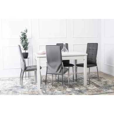 Стол раскладной MEBEL ELITE SKUBI 120(160)х75 см Белый фотография