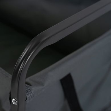 Садовий складаний візок GILBERT 70 л MEBEL ELITE Сірий
