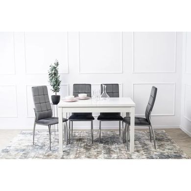 Стол раскладной MEBEL ELITE SKUBI 120(160)х75 см Белый фотография
