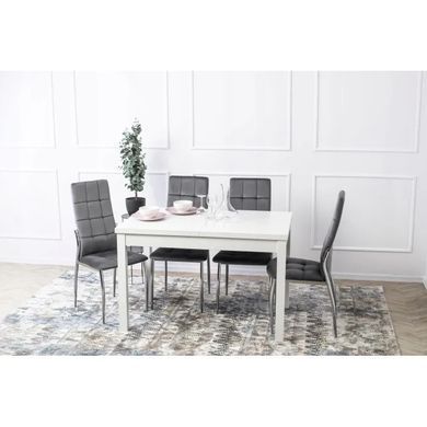 Стол раскладной MEBEL ELITE SKUBI 120(160)х75 см Белый фотография