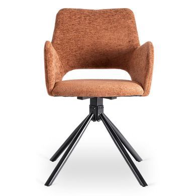 Кресло поворотное MEBEL ELITE FLAV Рыжий фотография