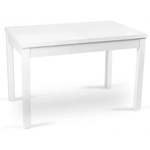 Стіл розкладний MEBEL ELITE SKUBI 120(160)х75 см Білий фотографія