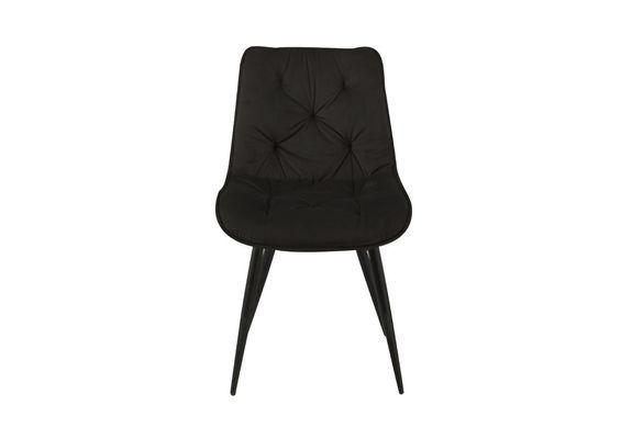 Стілець STYLE Velvet Intarsio Чорний фотографія
