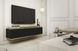 Тумба під телевізор навісна Perfect Home Оро / Oro 2-дверна RTV135 MDF Чорний фотографія
