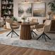 Стол раскладной круглый MEBEL ELITE ADRIEN 120(200)х120 см Орех