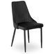 Стул бархатный MEBEL ELITE BARI Velvet Черный фотография