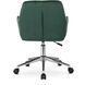 Стул офисный поворотный бархатный MEBEL ELITE FABIO Velvet Зеленый