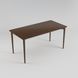 Раскладной стол Silva Lovko 160+40 x 80 темный орех
