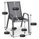 Комплект садових меблів MEBEL ELITE LIBERTY Чорний