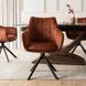 Стул поворотный MEBEL ELITE MUMBAI Velvet&nbsp;2 Рыжий