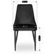 Стул бархатный MEBEL ELITE BARI Velvet Черный