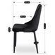 Стул бархатный MEBEL ELITE BARI Velvet Черный