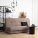 Диван раскладной MEBEL ELITE ARUBA 188 см Коричневый