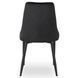 Стул бархатный MEBEL ELITE BARI Velvet Черный