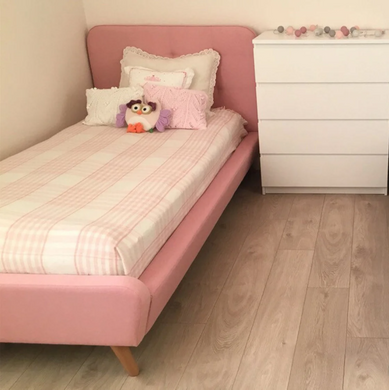 Кровать TIFFANY Signal 90x200 Розовый фотография