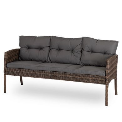 Комплект садовой мебели MEBEL ELITE ATLANTA Коричневый