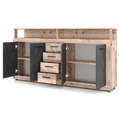 Комод MEBEL ELITE BLAGO 190 необроблений дуб фотографія