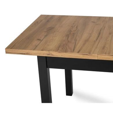 Стіл розкладний MEBEL ELITE SKUBI 120(160)х75 см Дуб крафт фотографія