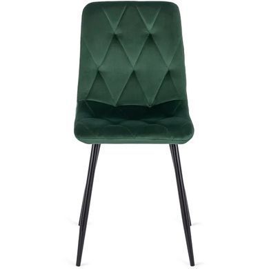 Стул бархатный MEBEL ELITE ROBIN Velvet Зеленый фотография