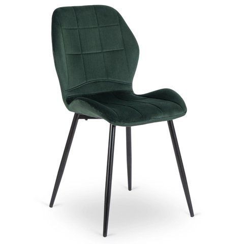 Стілець оксамитовий MEBEL ELITE IRYS Velvet Зелений фотографія